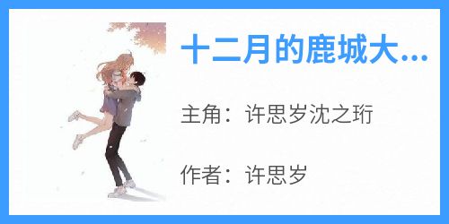 十二月的鹿城大雪茫茫